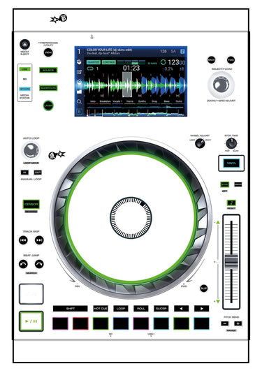 Denon DJ SC 5000 Skin White